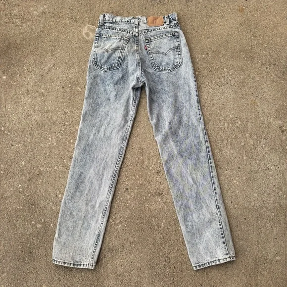 80s 706 Acid Wash Student Levi’s Size 30x31 - Picture 2 of 5